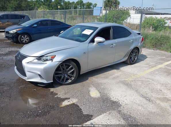 JTHBA1D28G5011752 2016 LEXUS IS 200T Серебряный Передняя левая четверть