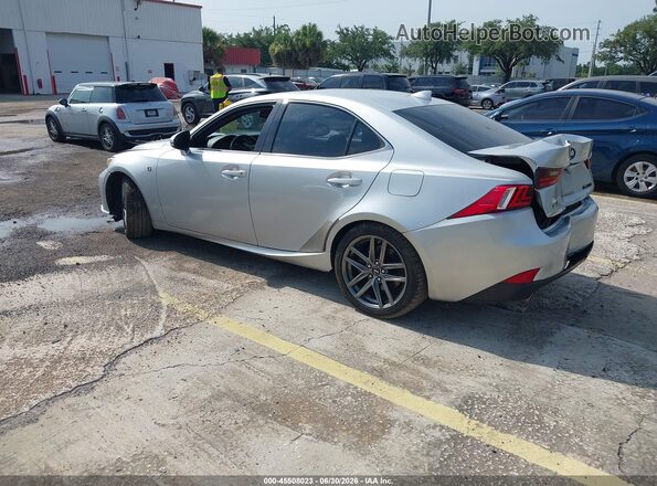 JTHBA1D28G5011752 2016 LEXUS IS 200T Серебряный Задняя левая четверть