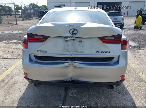 JTHBA1D28G5011752 2016 LEXUS IS 200T Серебряный 
