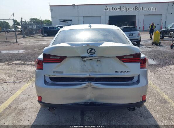JTHBA1D28G5011752 2016 LEXUS IS 200T Серебряный 