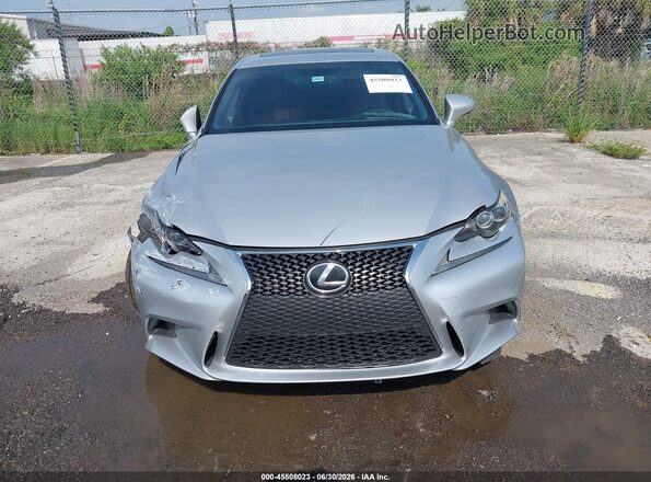 JTHBA1D28G5011752 2016 LEXUS IS 200T Серебряный Вид панели приборов