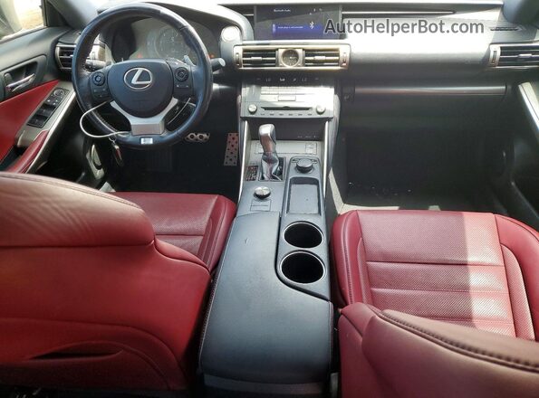 JTHBA1D28G5016482 2016 LEXUS IS Серый Вид панели приборов