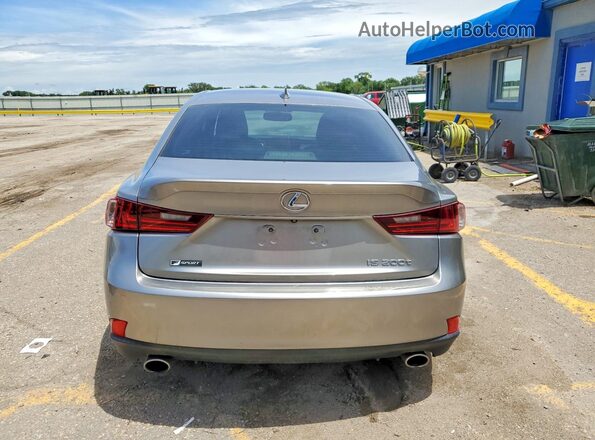 JTHBA1D28G5016482 2016 LEXUS IS Серый Вид сзади