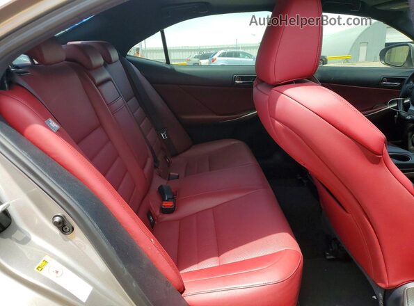 JTHBA1D28G5016482 2016 LEXUS IS Серый Вид задних сидений