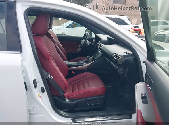 JTHBA1D28G5033167 2016 LEXUS IS 200T White Սալոնի դիմացի տեսք