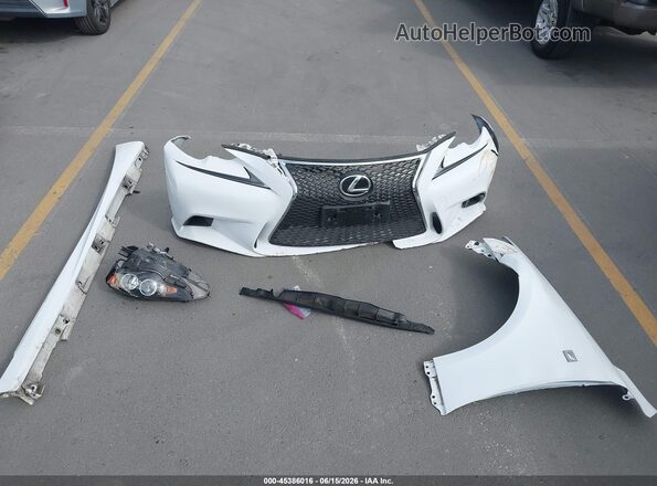 JTHBA1D28G5033167 2016 LEXUS IS 200T White Սարքավորումների վահանակի տեսք