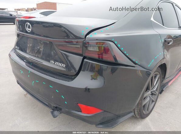 JTHBA1D28H5057194 2017 LEXUS IS F SPORT RWD Black Front view