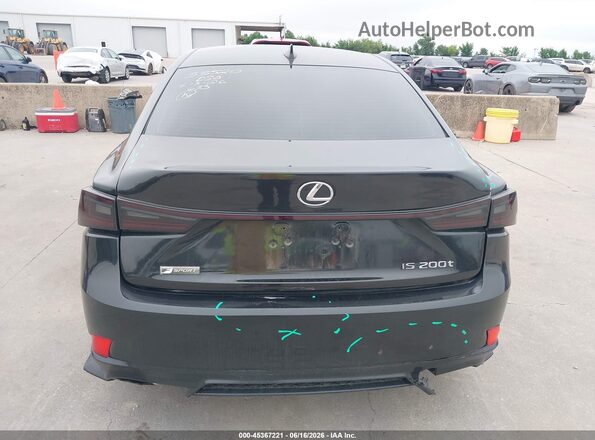 JTHBA1D28H5057194 2017 LEXUS IS F SPORT RWD Black 