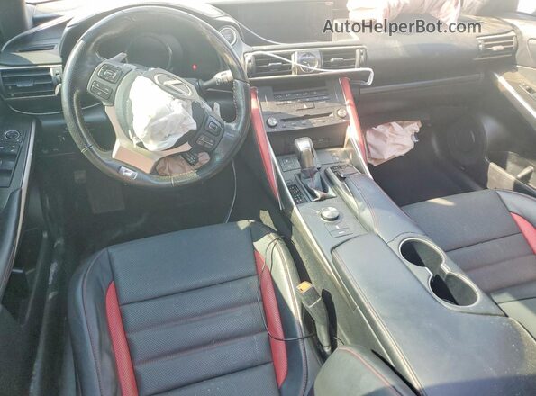 JTHBA1D28K5099064 2019 LEXUS IS White Вид панелі приладів