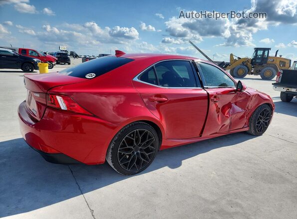 JTHBA1D29G5019469 2016 LEXUS IS Red 