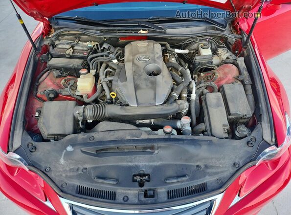 JTHBA1D29G5019469 2016 LEXUS IS Red 