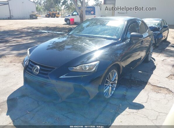 JTHBA1D29H5042218 2017 LEXUS IS 200T Black Front left
