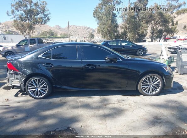 JTHBA1D29H5042218 2017 LEXUS IS 200T Black Rear interior view