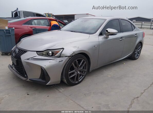 JTHBA1D29J5069070 2018 LEXUS IS 300 Серый Передняя левая четверть