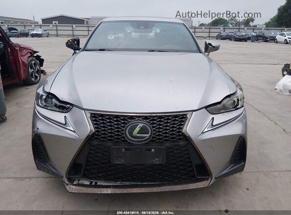 JTHBA1D29J5069070 2018 LEXUS IS 300 Серый Вид задней части салона