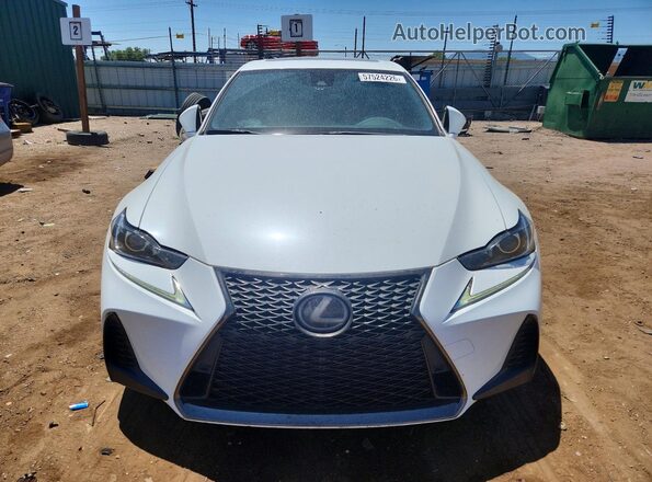 JTHBA1D29K5089207 2019 LEXUS IS White წინა ხედი