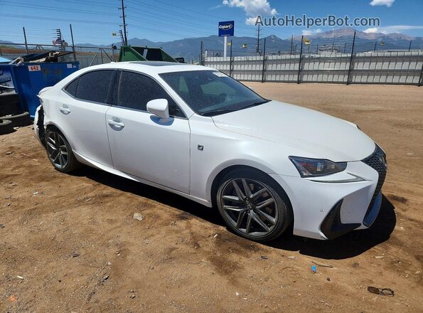 JTHBA1D29K5089207 2019 LEXUS IS White წინა მარჯვენა