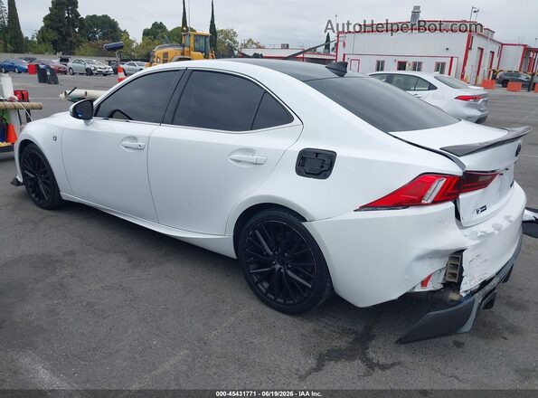 JTHBA1D2XG5009761 2016 LEXUS IS 200T White Rear left