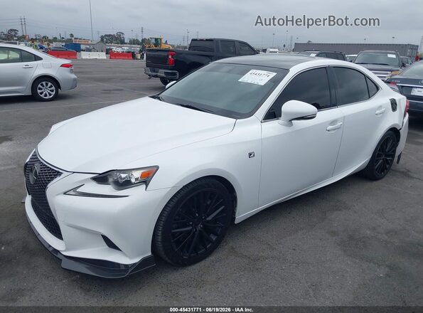 JTHBA1D2XG5009761 2016 LEXUS IS 200T White Front left