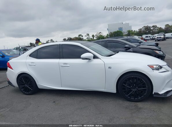 JTHBA1D2XG5009761 2016 LEXUS IS 200T White Rear interior view