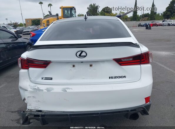 JTHBA1D2XG5009761 2016 LEXUS IS 200T White 