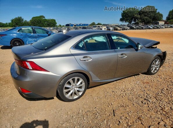 JTHBA1D2XG5013082 2016 LEXUS IS Silver Rear right