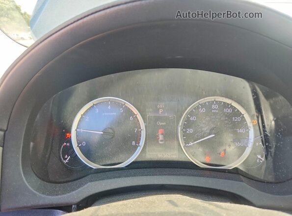 JTHBA1D2XG5013082 2016 LEXUS IS Silver Instrument cluster view