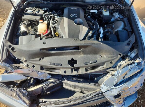 JTHBA1D2XG5013082 2016 LEXUS IS Silver Rear interior view
