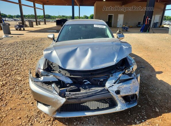JTHBA1D2XG5013082 2016 LEXUS IS Silver Front view