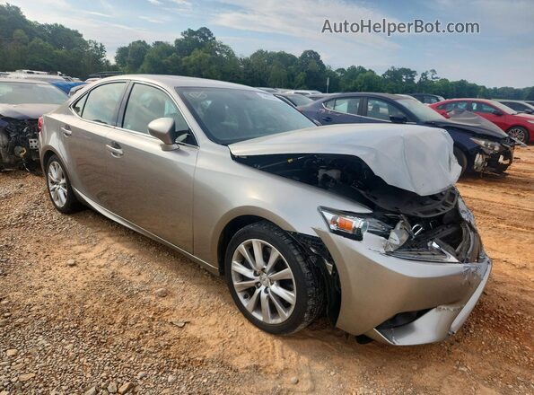 JTHBA1D2XG5013082 2016 LEXUS IS Silver Front right