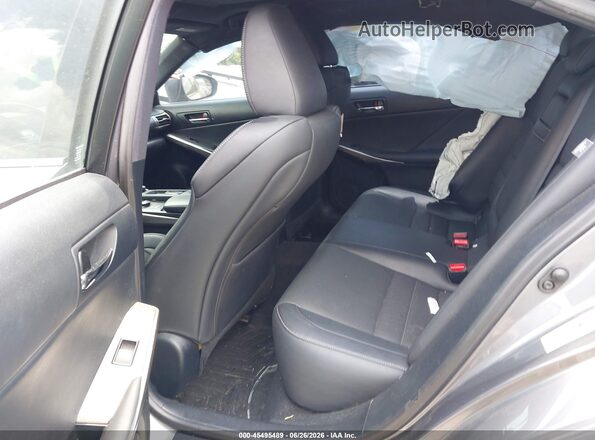 JTHBA1D2XG5037902 2016 LEXUS IS 200T Gray Widok naklejki z numerem VIN