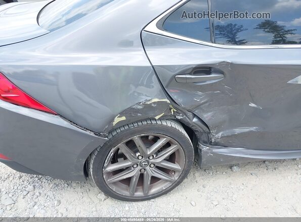 JTHBA1D2XG5037902 2016 LEXUS IS 200T Gray Widok z przodu