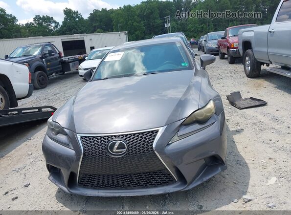 JTHBA1D2XG5037902 2016 LEXUS IS 200T Gray Widok deski rozdzielczej