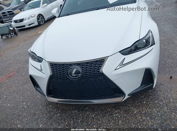 JTHBA1D2XH5044866 2017 LEXUS IS 200T White ხელსაწყოთა პანელის ხედი
