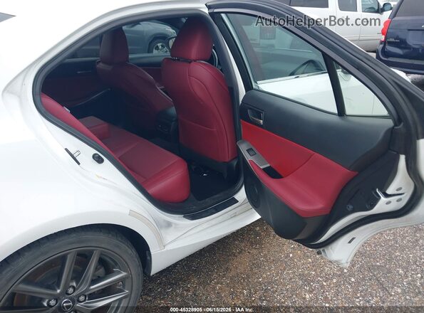 JTHBA1D2XH5044866 2017 LEXUS IS 200T White VIN კოდის სტიკერის ხედი