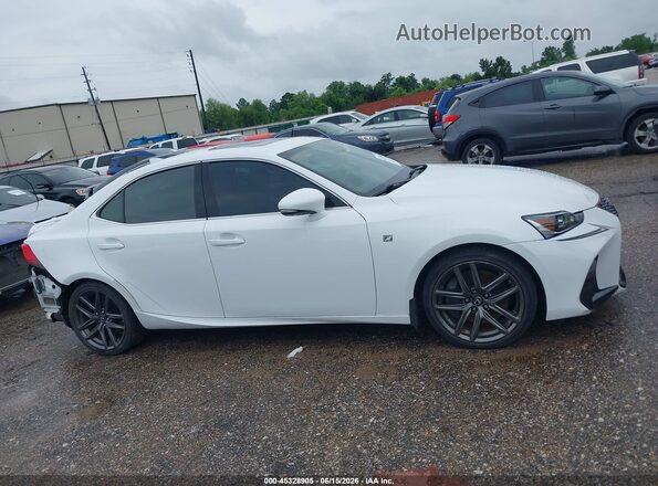JTHBA1D2XH5044866 2017 LEXUS IS 200T White უკანა სალონის ხედი