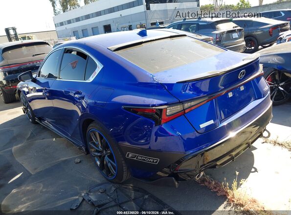 JTHBA1D2XR5131166 2024 LEXUS IS 300 Blue Trasero izquierdo