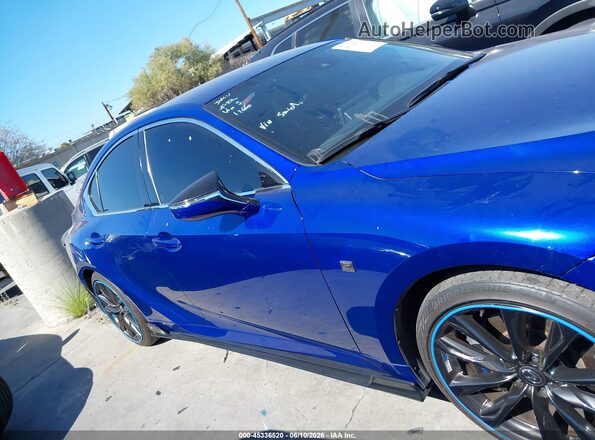 JTHBA1D2XR5131166 2024 LEXUS IS 300 Blue Vista interior trasera