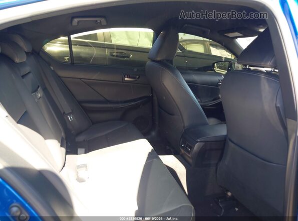 JTHBA1D2XR5131166 2024 LEXUS IS 300 Blue Vista de la etiqueta del VIN