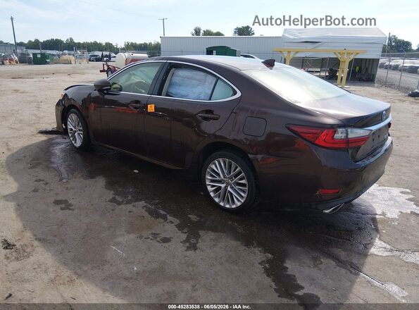 JTHBK1GG0G2213152 2016 LEXUS ES 350 Brown Задня ліва чверть