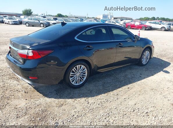 JTHBK1GG0G2213488 2016 LEXUS ES 350 Black უკანა მარჯვენა