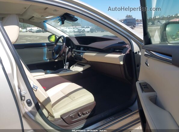 JTHBK1GG0G2227455 2016 LEXUS ES 350 Gold Вид салону спереду