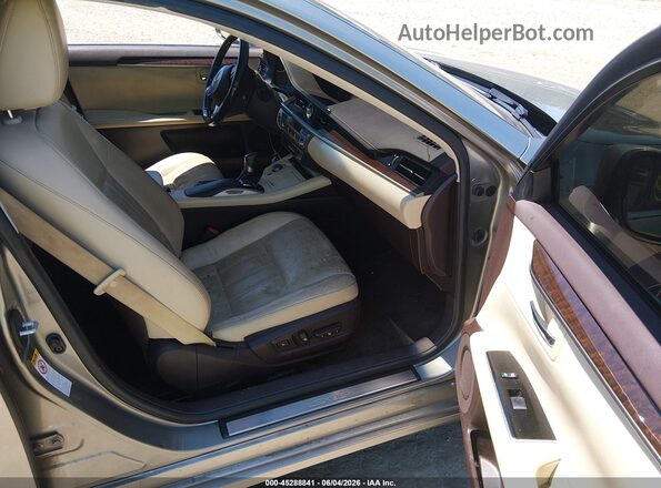 JTHBK1GG0G2234423 2016 LEXUS ES 350 Gray Widok wnętrza z przodu
