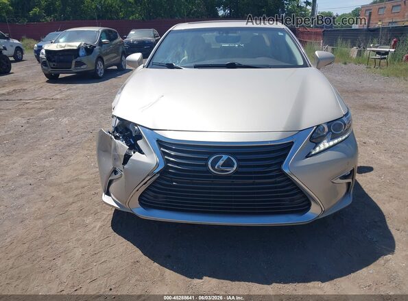 JTHBK1GG1G2221664 2016 LEXUS ES 350 Gold Instrument cluster view