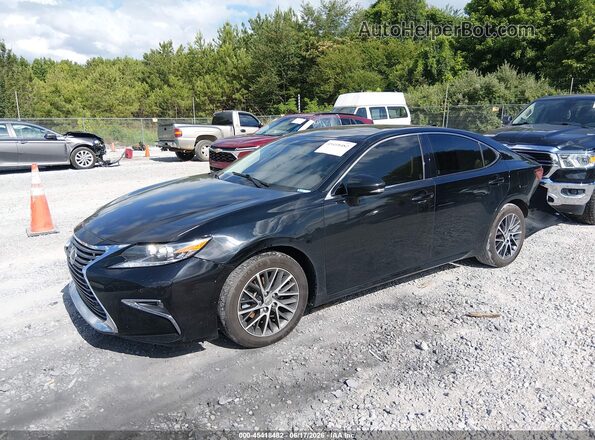 JTHBK1GG1G2229408 2016 LEXUS ES Black Przód lewy