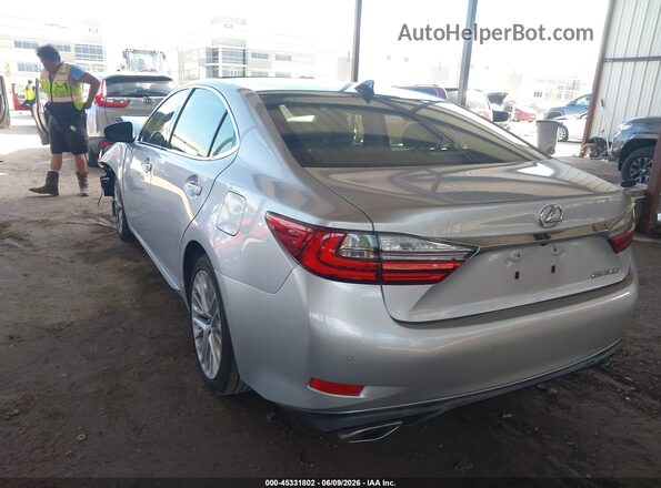 JTHBK1GG2G2228459 2016 LEXUS ES 350 Silver Przód lewy