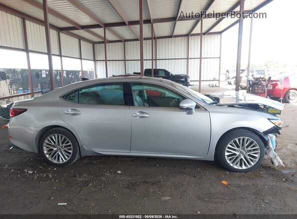 JTHBK1GG2G2228459 2016 LEXUS ES 350 Silver Widok deski rozdzielczej