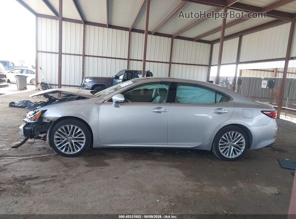 JTHBK1GG2G2228459 2016 LEXUS ES 350 Silver Widok zestawu wskaźników