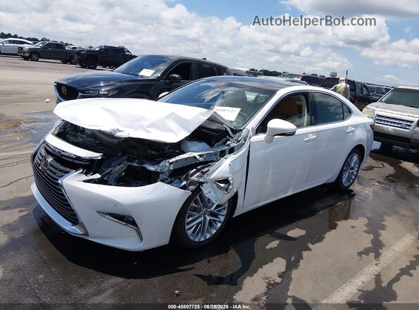 JTHBK1GG2G2237209 2016 LEXUS ES 350 White Front left