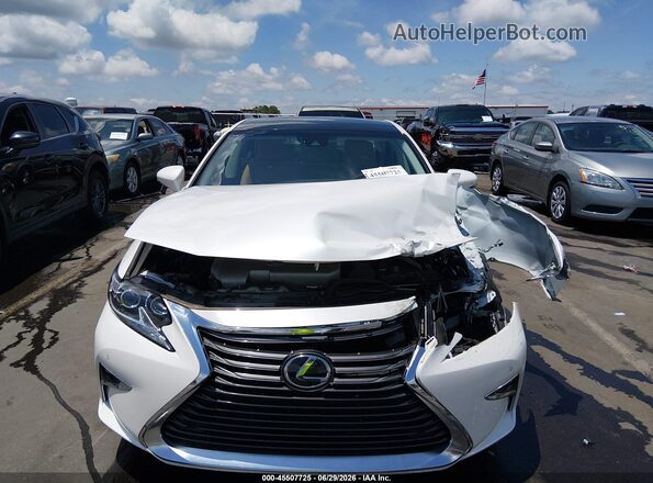 JTHBK1GG2G2237209 2016 LEXUS ES 350 White Front view